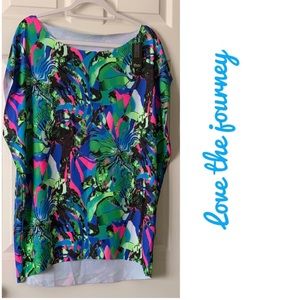 Love the journey cover up S NWT BRIGHT ANIMAL